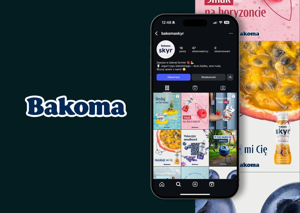 Bakoma Skyr – Zawsze w dobrej formie! 